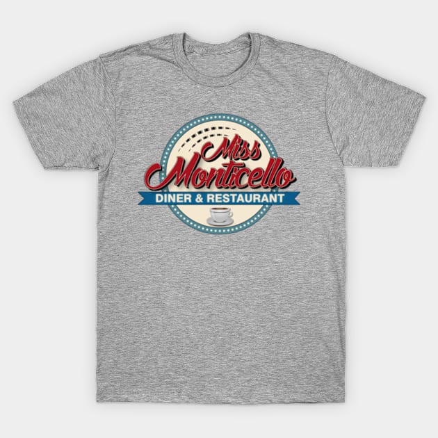 Miss Monticello Diner T-Shirt by jordan5L